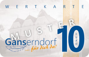 10 Euro Gänserndorf Wertkarte